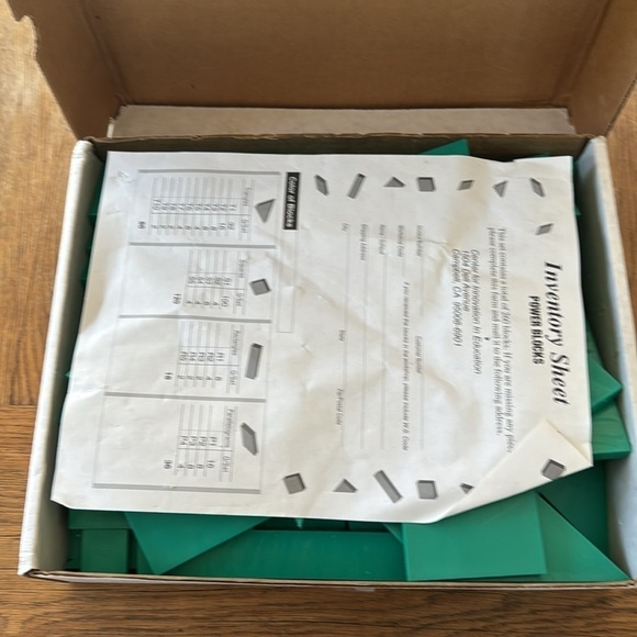 Power Blocks Math Manipulative - Green - Picture 2 of 3